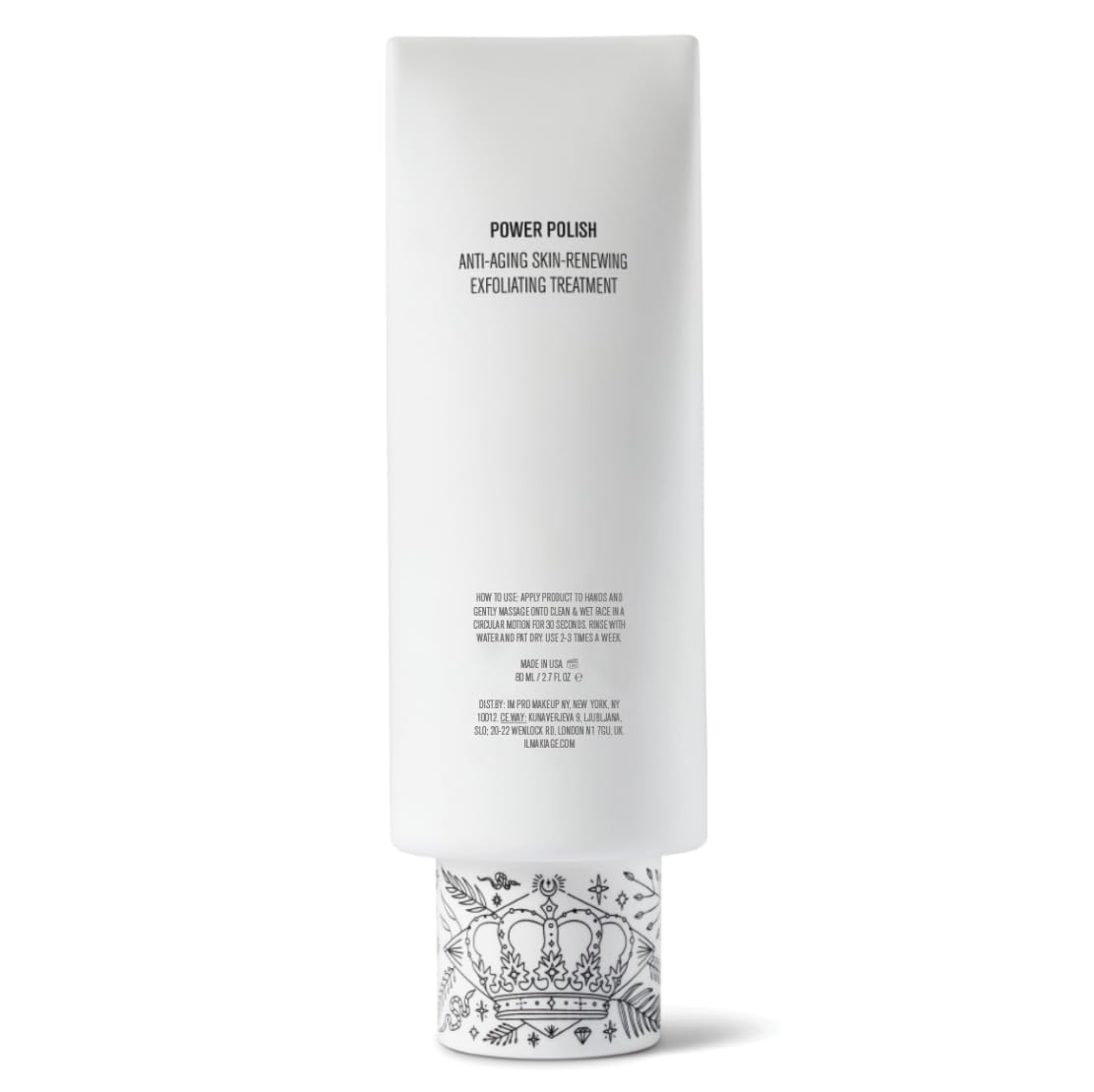 IL MAKIAGE Power Polish Advanced – Exfoliating Treatment for Anti-Aging & Skin Renewal (2.7 fl oz)