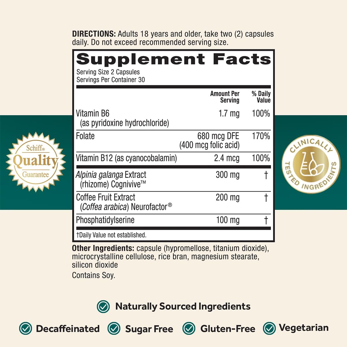 Neuriva Brain Health Ultra 60 Capsules