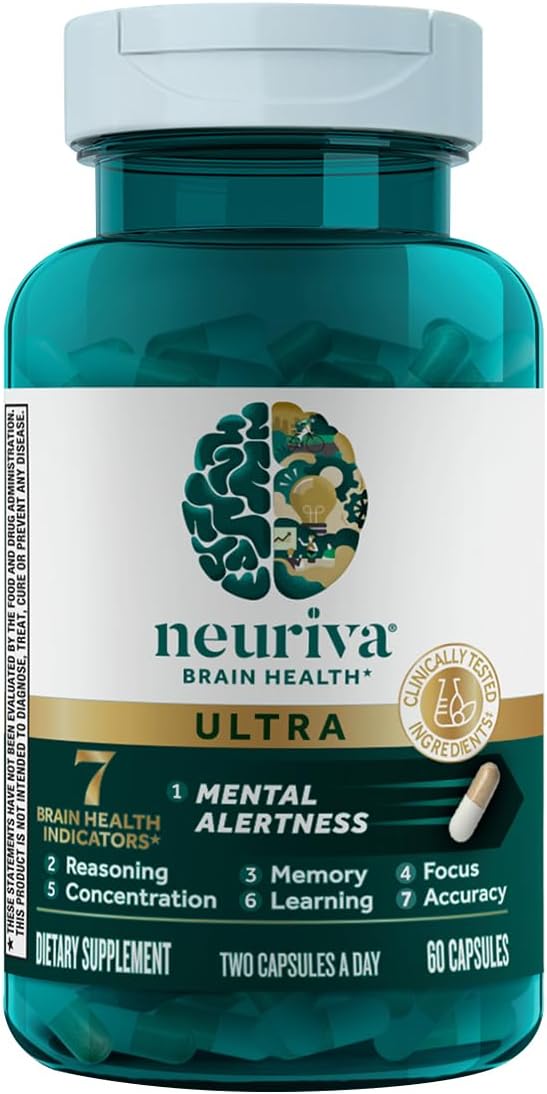 Neuriva Brain Health Ultra 60 Capsules