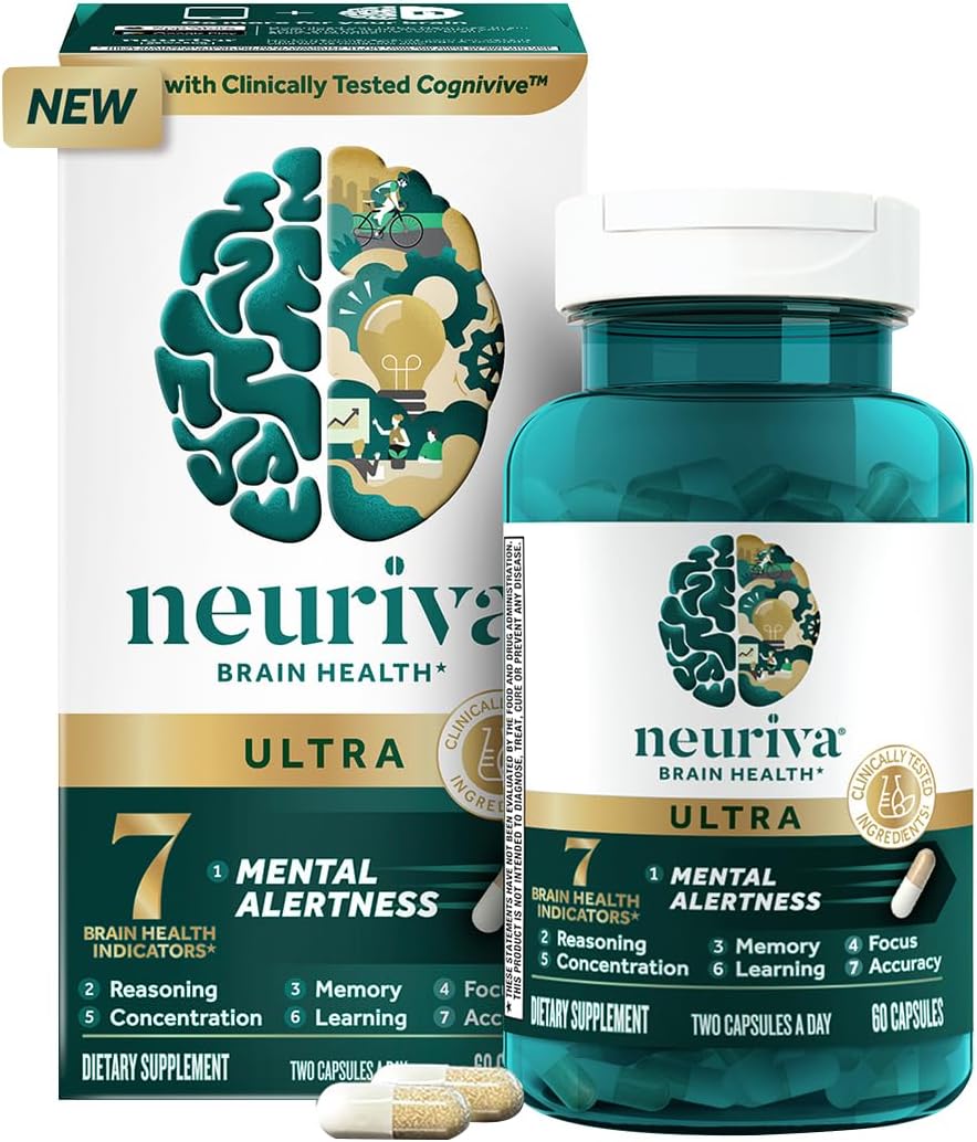 Neuriva Brain Health Ultra 60 Capsules
