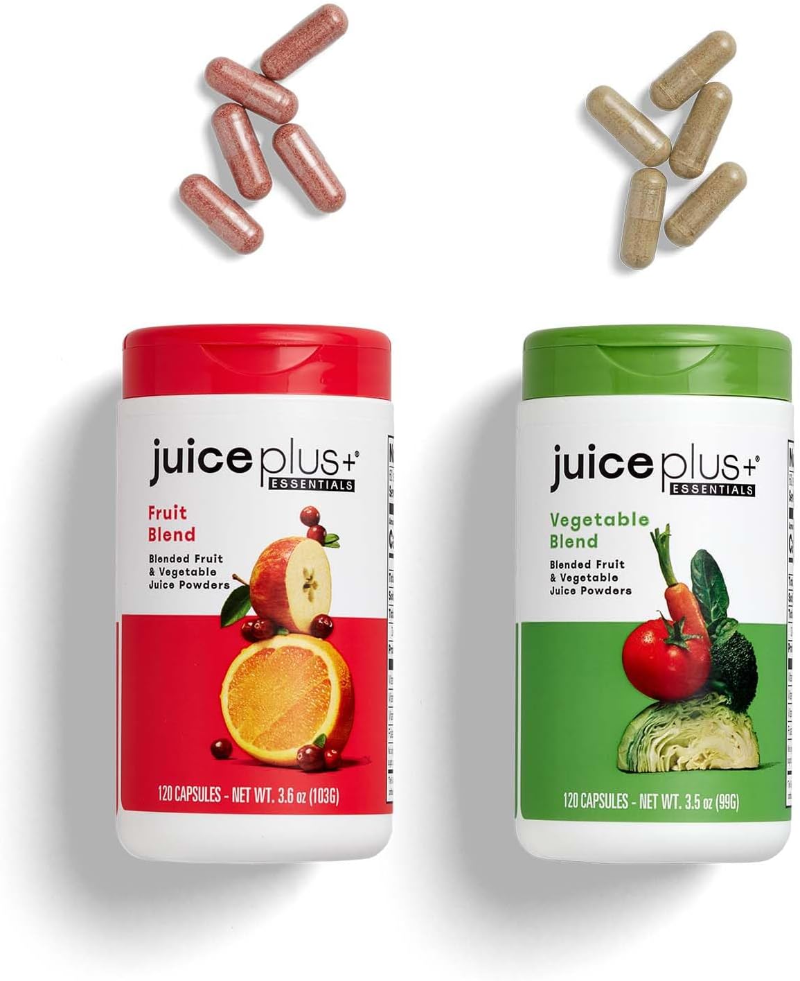 Juice Plus+ Fruit and Vegetable Blend - Prepacked 2 Bottles
