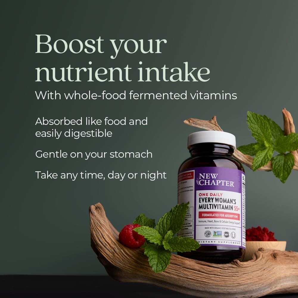 New Chapter Every Woman's One Daily Multivitamin 55+ 72 capsules
