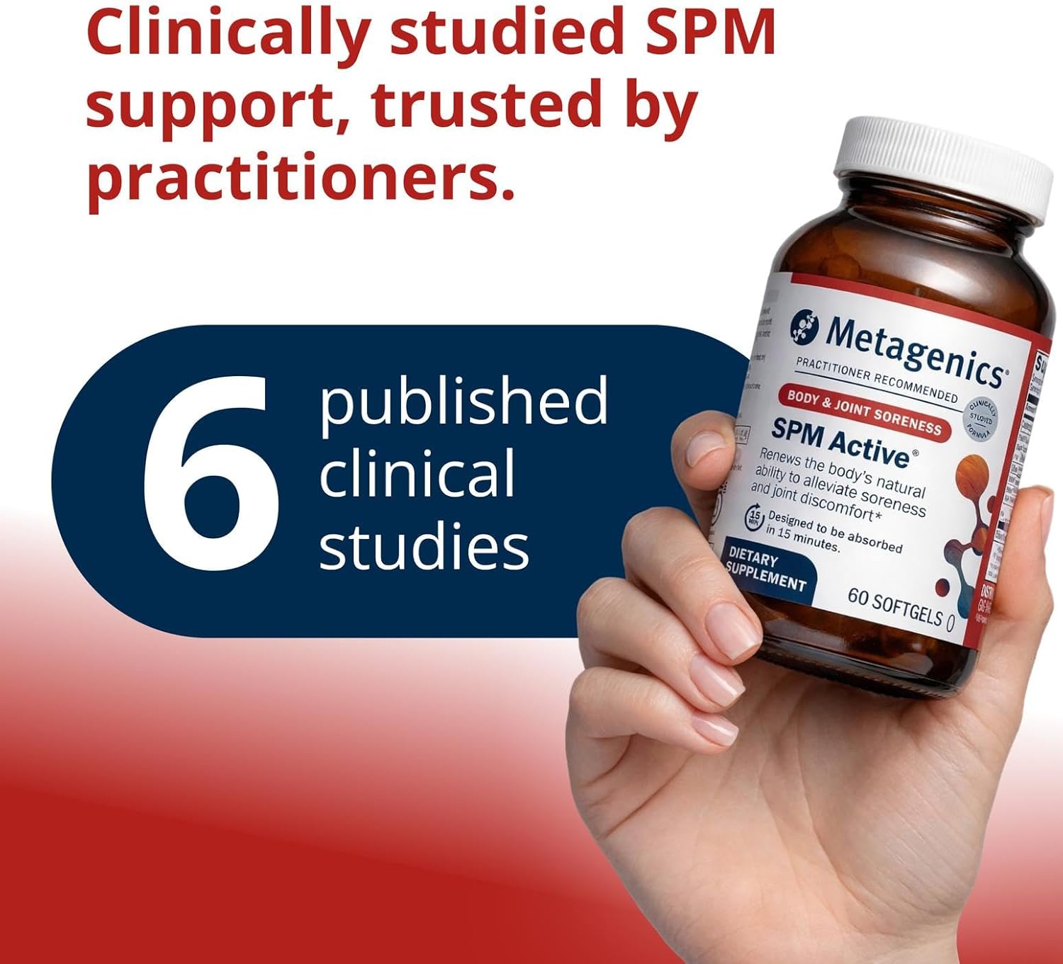 Metagenics SPM Active - Specialized Pro-Resolving Mediators from Marine Oils - Supports