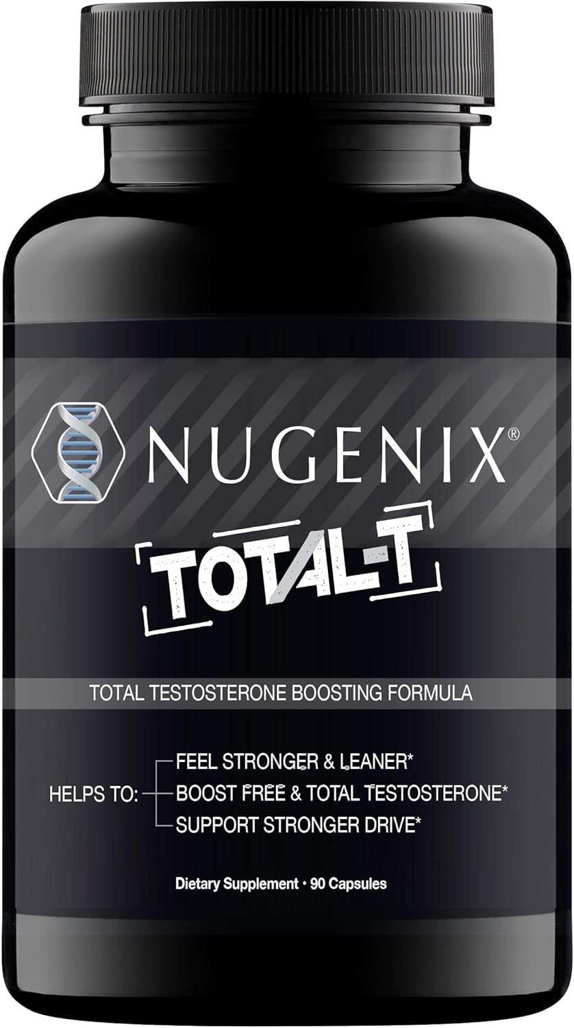 Nugenix Total-T Free And Total Testosterone Booster Supplement 90 Capsules