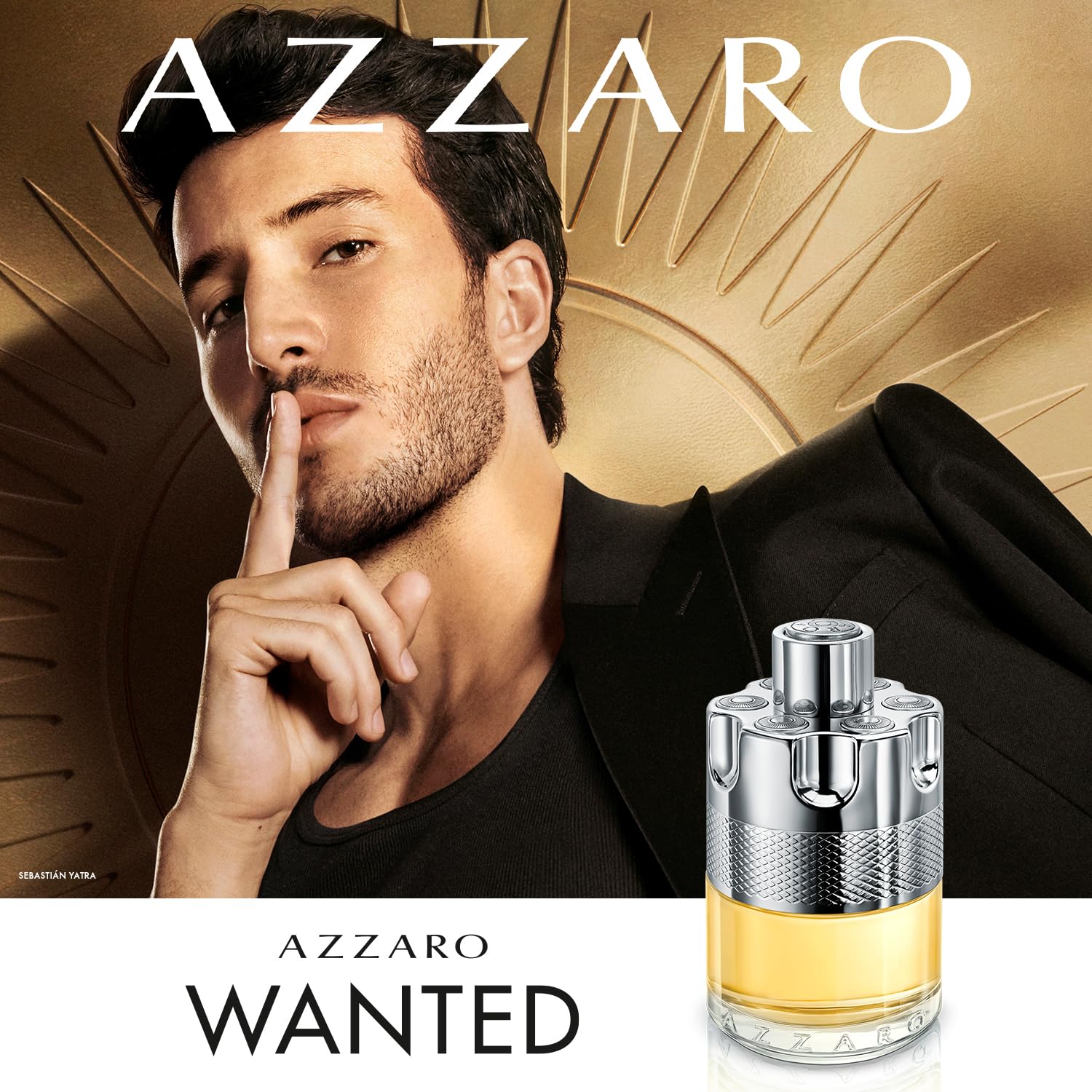 Azzaro Wanted Eau de Toilette Spray for Men 3.4 oz / 100ml