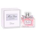 Miss Dior Eau de Parfum bottle and packaging on a white background