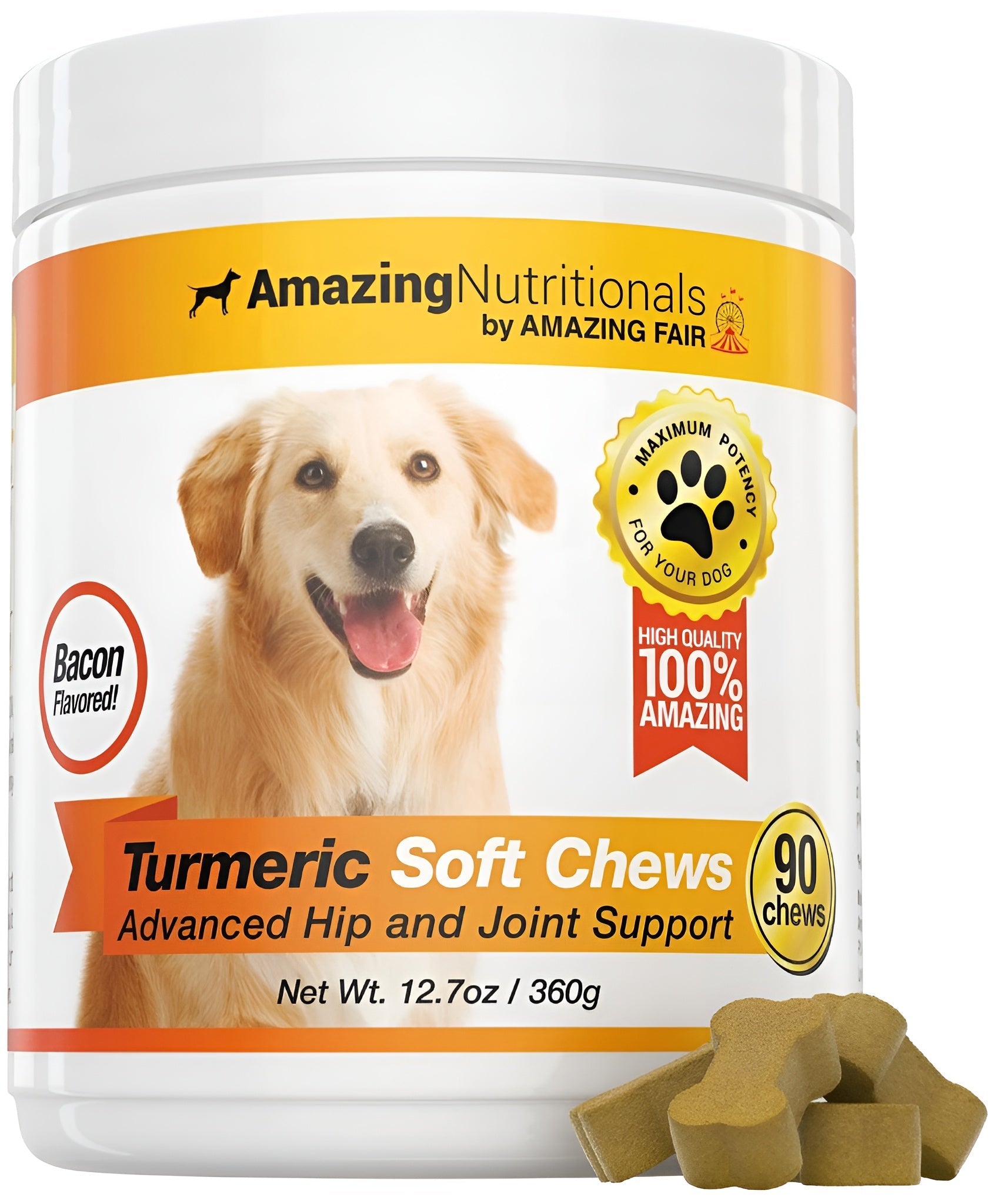 Amazing Turmeric for Dogs Curcumin Pet Antioxidant