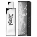 YSL perfume bottle and packaging on a white background