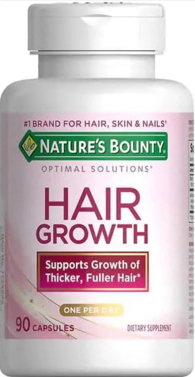 Nature's Bounty Hair Growth Supplement - 90 Caps