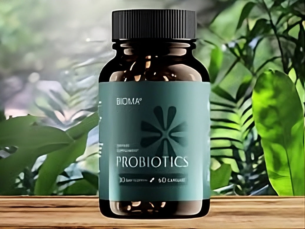 Bioma 3-in-1 Probiotic Capsules, Supports gut health, for both men and women.